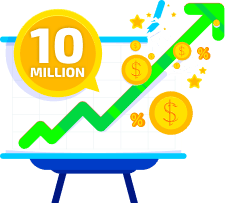 Tăng trưởng giao dịch 10 triệu USD/ngày